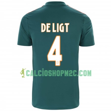 Ajax Amsterdam Matthijs de Ligt 4 Maglia Trasferta 2019/2020 Manica Corta